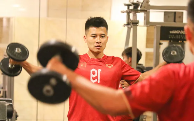 Thông tin buổi tập chiều cùng ngày
